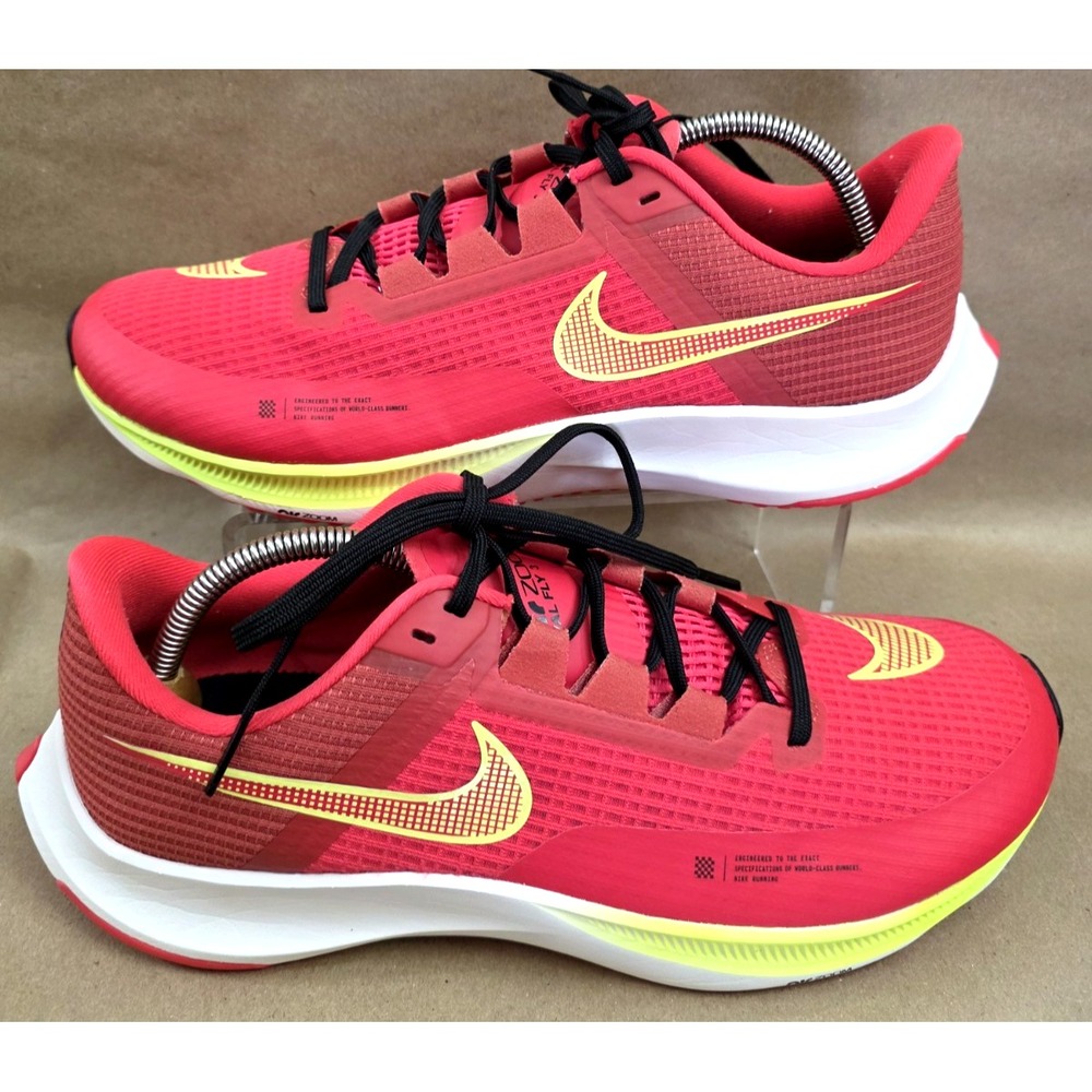 Nike Air Zoom (Sz 11.5) Rival Fly 3 Red Volt Athletic Shoes Men's (DV1032-660)